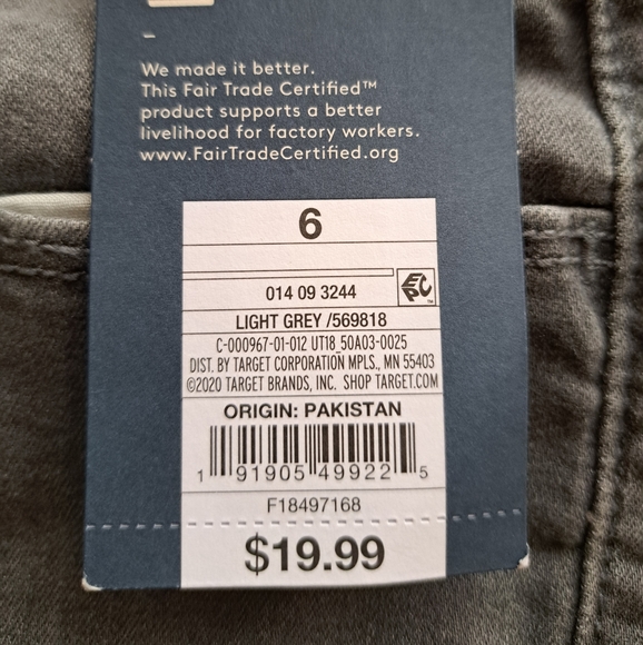 Universal Thread 28 waist regular. Gray jeans. - Picture 7 of 9